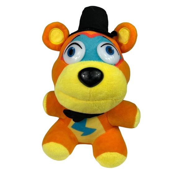 Five Nights at Freddy’s Glamrock Freddy 9” Super Soft Plush Plushie Stuffed Toy - Picture 10 of 16
